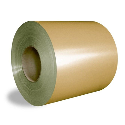 La couleur de l'alliage 1060 a enduit la bobine SGCC de PPGL a enduit l'acier d'une première couche de peinture de Galvalume