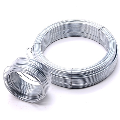 BWG 6 18 chauds galvanisés par mesure du fil d'acier 2mm plongés galvanisé