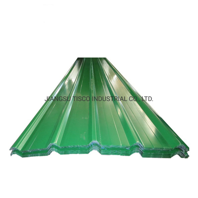 S220GD verts colorent les feuilles couvrantes enduites de la feuille 8ft de toiture de Gi
