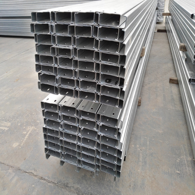 Construction en acier galvanisée 50*50*3mm de la Manche de section de la Manche U de C