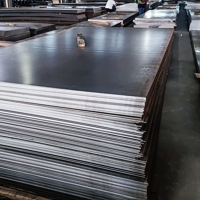 Feuille Q235 Q195 Q345 de milliseconde de plaque d'acier au carbone d'ASTM A36 laminée à froid