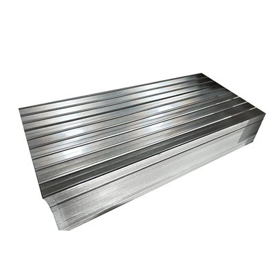 Feuille de toit en zinc avec ondulations d'eau galvanisées AISI 22 24 26
