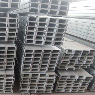 Soudure de profil en acier galvanisée par profilé en u en acier laminée à chaud de C pour la construction