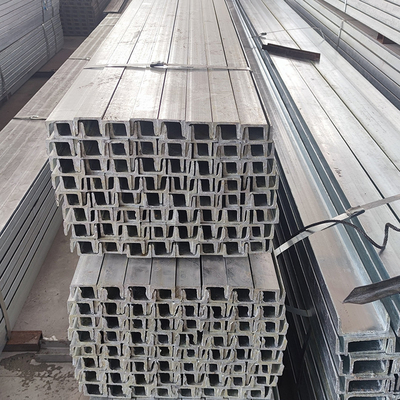 Barre en U en acier galvanisée laminée à chaud de la Manche en acier pour construire le profil de Shandong