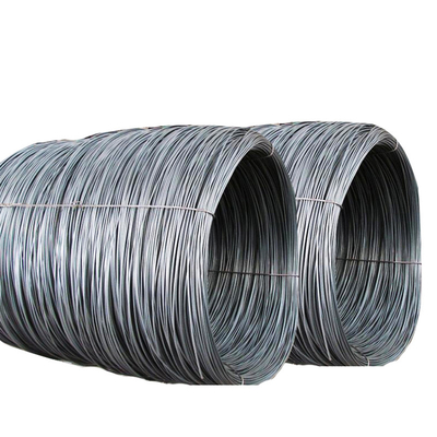 Le fil machine en acier galvanisé enduit par zinc 3.8mm SAE1006 GI a laminé à chaud le fer