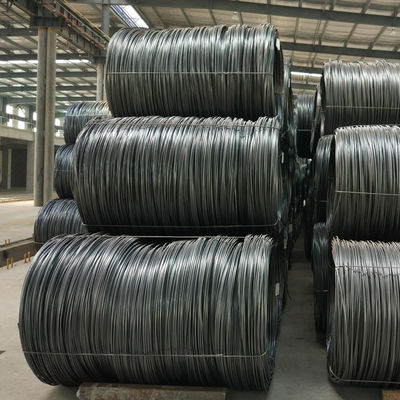 SAE1008 a galvanisé le câble métallique à haute résistance du fil d'acier 5.5mm 6.5mm dans la bobine