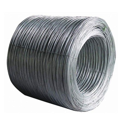Le fil machine en acier galvanisé enduit par zinc 3.8mm SAE1006 GI a laminé à chaud le fer