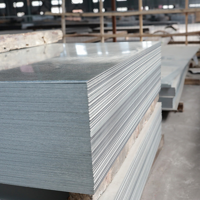 4x8 adapté aux besoins du client a galvanisé le zinc de plaque métallique de fer de la tôle d'acier 3mm 4mm 5mm enduit