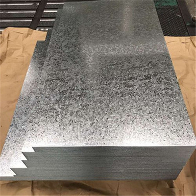 Zinguez la tôle d'acier enduite a galvanisé le plat HDG Z120/㎡ 0.35mm de GI 0.45mm 0.55mm
