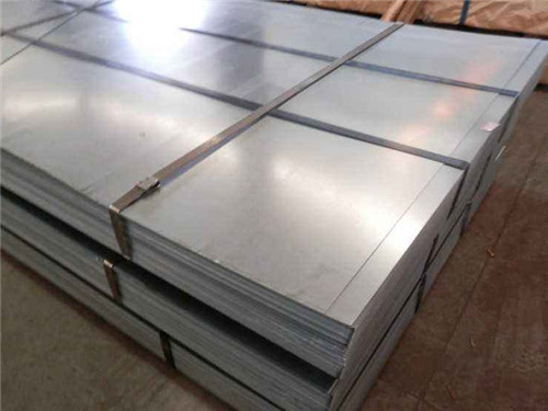 270g/M2 Q235 a galvanisé la tôle d'acier aucun plat enduit d'une première couche de peinture laminé à chaud de paillettes