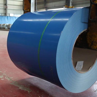 Le zinc a enduit le métal en acier pré peint G550 de bobine couvrant la feuille de PPGI pour des Chambres 600mm