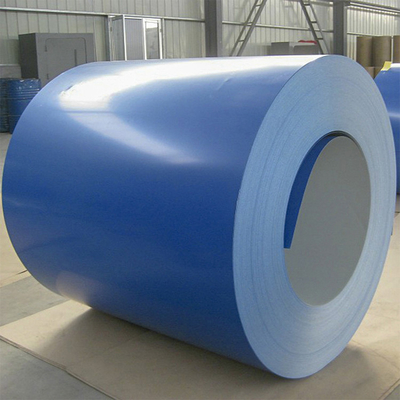 Le zinc a enduit le métal en acier pré peint G550 de bobine couvrant la feuille de PPGI pour des Chambres 600mm