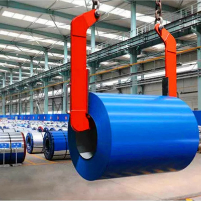 PPGI enduit d'une première couche de peinture froid PPGL a galvanisé la bobine en acier le zinc que bleu de couleur a enduit la mesure 26