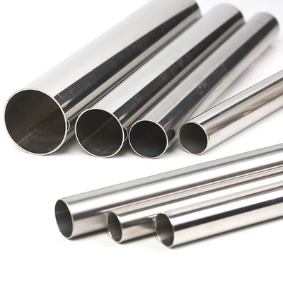 les tubes soudés de l'acier inoxydable 304L sifflent le BA 2B poli adapté aux besoins du client
