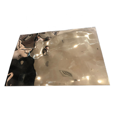 l'eau de 0.55mm a ridé la feuille inoxydable de l'alliage 309S de la plaque d'acier 430 pour décoratif
