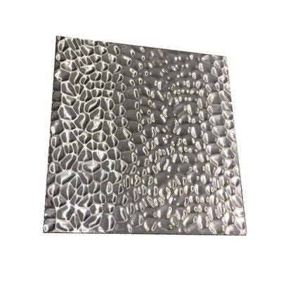 Miroir embouti étiré à froid 0.1mm de feuille d'ondulation d'acier inoxydable 0.5mm 1mm pour le plafond