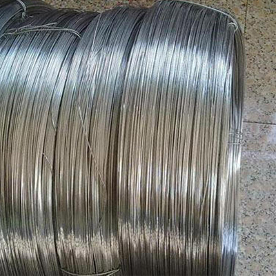 La corde étirée à froid 201 de fil d'acier de fil d'acier inoxydable de 12 mesures 301 304 316 solides solubles lovent le fil