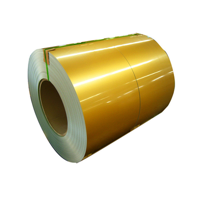 RAL 1006 a enduit la bobine d'une première couche de peinture en aluminium pré peinte en acier laminée à froid de la bobine 9003