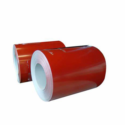 PPGL rouges lovent couvrir la bobine en acier enduite de couleur enduite d'une première couche de peinture par DX51D