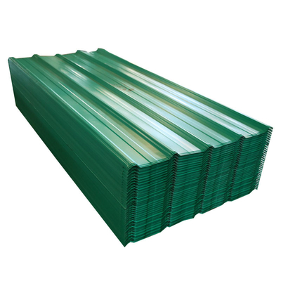 La couleur de Gi de CGCC a enduit la toiture ondulée en acier ondulée de la feuille 5ft