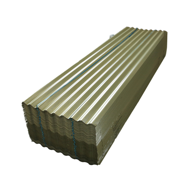 La couleur de Gi de CGCC a enduit la toiture ondulée en acier ondulée de la feuille 5ft