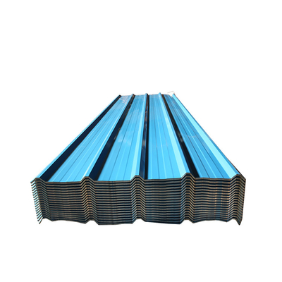 ASTM Ppgi a ridé des feuilles de toiture 1000mm