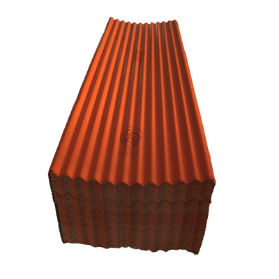 la feuille 60g de toit de 6ft PPGI a galvanisé la feuille couvrante enduite de couleur