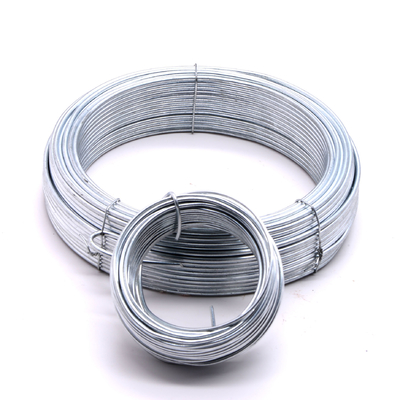 L'électro fil d'acier Q195 galvanisé à faible teneur en carbone 21G 8mm a galvanisé