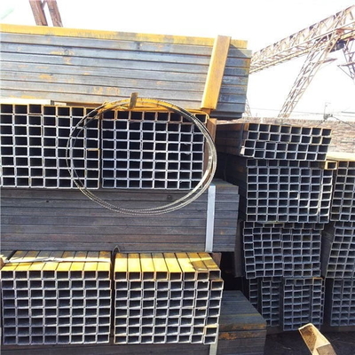 2 pouces d'ERW ont galvanisé la section carrée de boîte galvanisée par 100mm de Mme OEM de tuyauterie