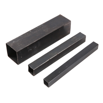 Le noir Q345 a galvanisé le tuyau en acier 4x4 14mm de place de tube