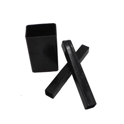 Q195 a galvanisé le tube en acier rectangulaire en acier de la section 9ft Erw de boîte