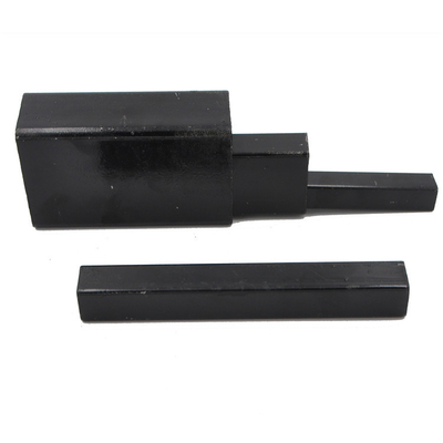 Q195 a galvanisé le tube en acier rectangulaire en acier de la section 9ft Erw de boîte