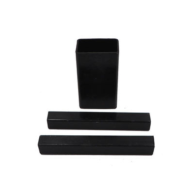 Tuyauterie noire S235JR de place en métal d'ASTM 7mm tuyau d'acier de noir de 2 pouces