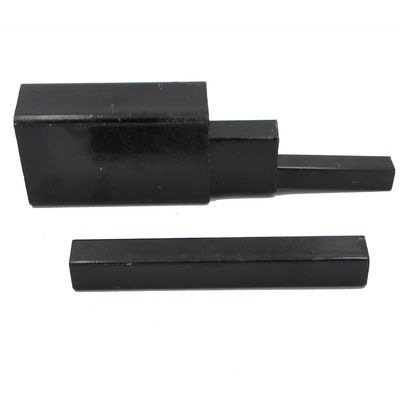 Tube en acier rectangulaire de place galvanisé par 20mm de tube de noir DIN 40X40