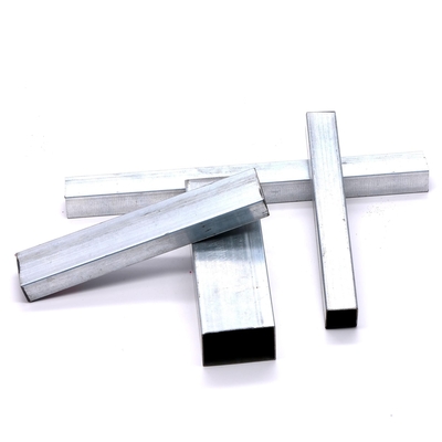 3x2 a galvanisé la tuyauterie rectangulaire d'acier du tube 0.6mm de place laminée à froid
