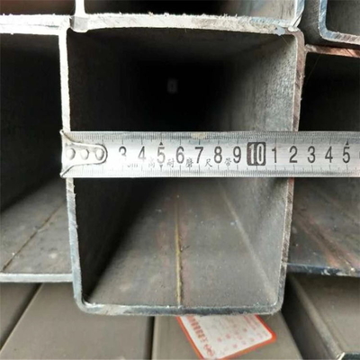 3x2 a galvanisé la tuyauterie rectangulaire d'acier du tube 0.6mm de place laminée à froid