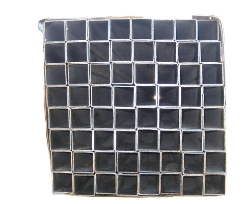 la mesure 2x2 14 a galvanisé Mme carrée Rectangular Pipe ASTM de la longueur 12m de tuyauterie