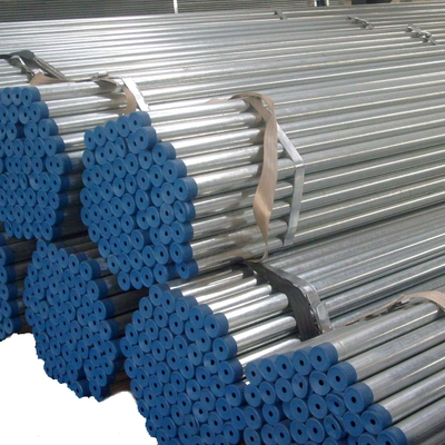 Astm A 53 GR B a galvanisé le tuyau d'acier rond de la tuyauterie Q235 Erw