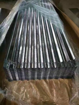 PPGI a galvanisé le métal ondulé couvrant 0.02mm DX51D ASTM