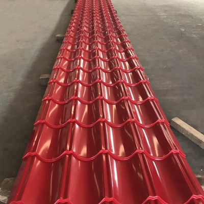 la feuille enduite CGCC de couleur de Galvalume de 800mm a pré peint en aluminium