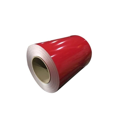 La bobine DX51D Ppgi de l'orange 0.12-4.0mm Ppgi a enduit l'acier d'une première couche de peinture galvanisé