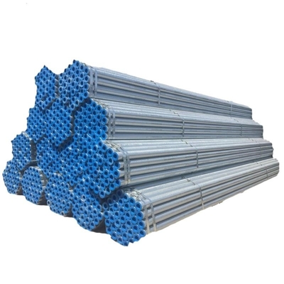 Tuyau d'acier galvanisé plongé chaud DX51D du programme 40 d'ASTM autour de tuyau galvanisé