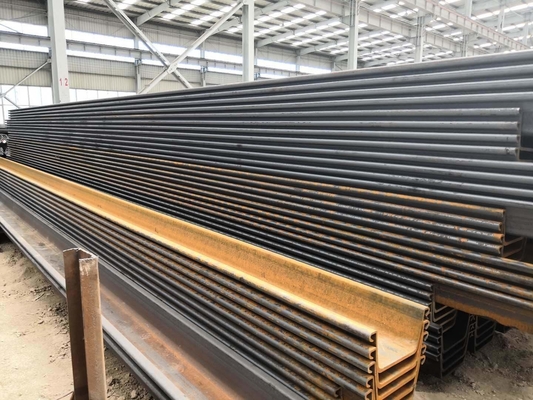 Type de la pile Z de tôle d'acier, type d'U, norme européenne En10249 S355jr S355j0