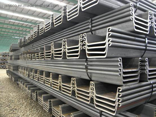 Type laminé à chaud d'U pile de tôle d'acier pour la construction
