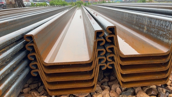 Type laminé à chaud d'U pile de tôle d'acier pour la construction