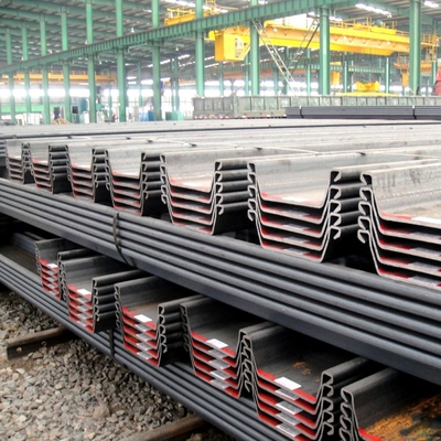Palplanche en acier laminée à chaud d'AISI 5,5 pouces pour le profil en acier de construction