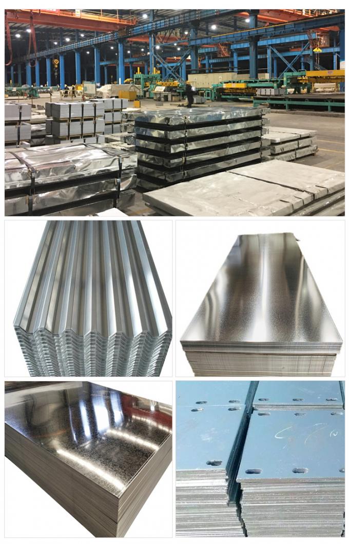 La bobine en acier galvanisée plongée chaude directe de l'approvisionnement Dx51d d'usine, l'acier galvanisé par Z275, G90 a galvanisé le prix de tôle d'acier