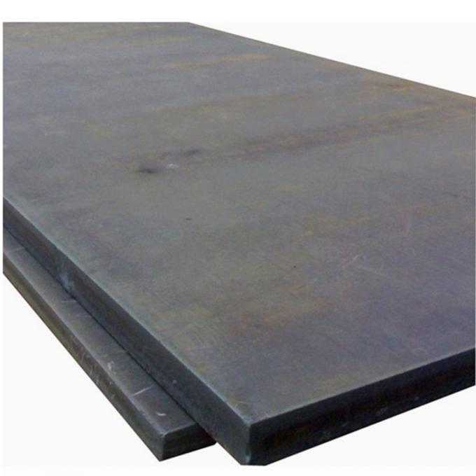 Plat d'acier au carbone de haute résistance laminé à chaud (SS400 Q235B Q345B S355JR)