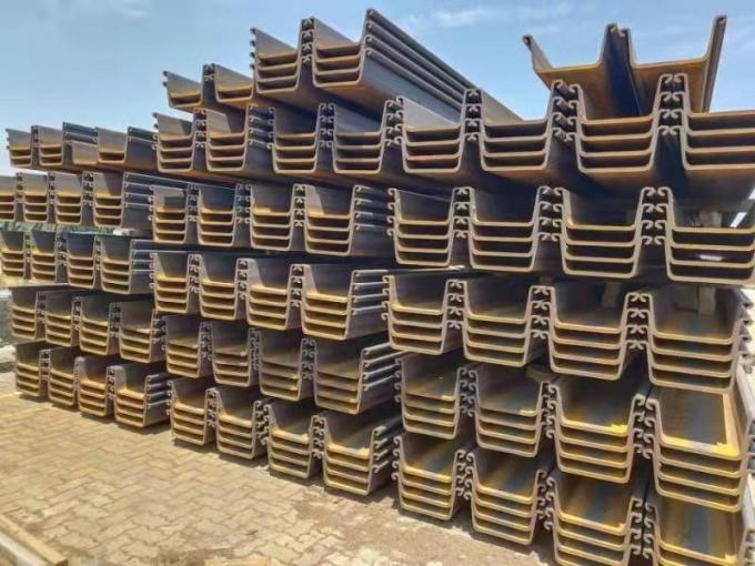 Type de pile de tôle d'acier d'ASTM A328 Q345b - 2 piles laminées à chaud de tôle de l'acier Sy295/Sy390